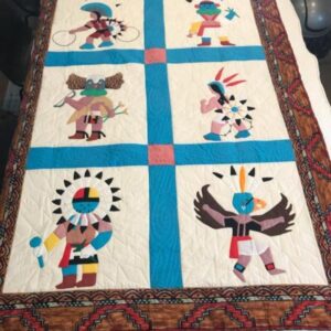 Native Quilt Blanket Bn14  Quilt